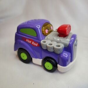 Vtech Go Go Smart Wheels Purple Hot Rod - Untested Needs Batteries
